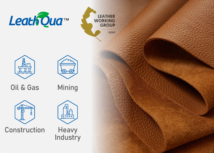 LeathQua™ Premium-Ledertechnologie für Sicherheitsschuhe
